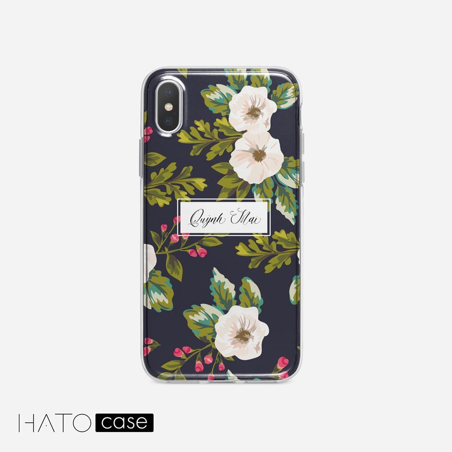 Ốp Lưng Hoa và Lá HL-05