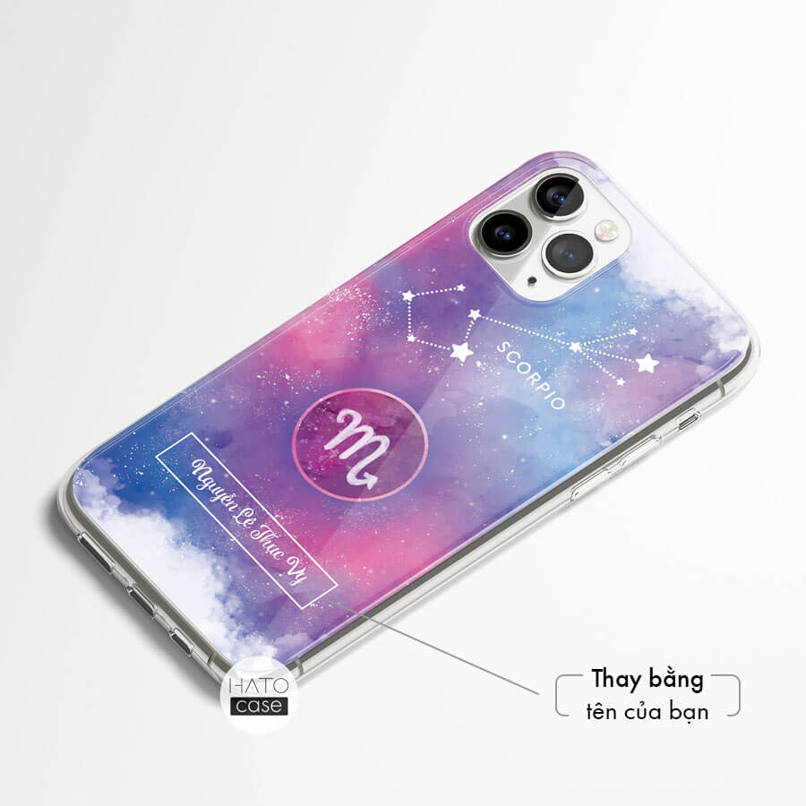 Ốp lưng cung hoàng đạo Bò Cạp