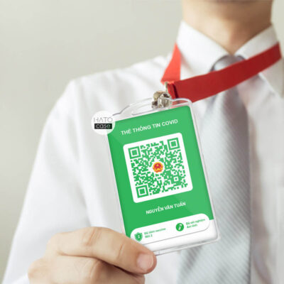 in thẻ xanh covid