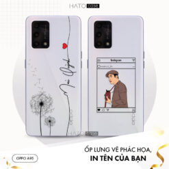 In Ốp Lưng Điện Thoại OPPO A95 Theo Yêu Cầu