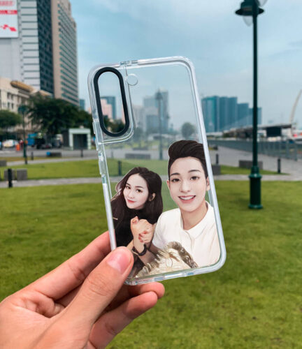 Click to view full screen ốp lưng điện thoại in hình vẽ chân dung