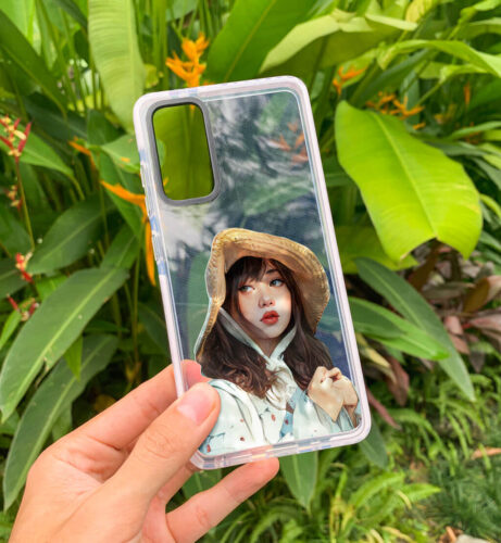 Click to view full screen ốp lưng điện thoại in hình vẽ chân dung